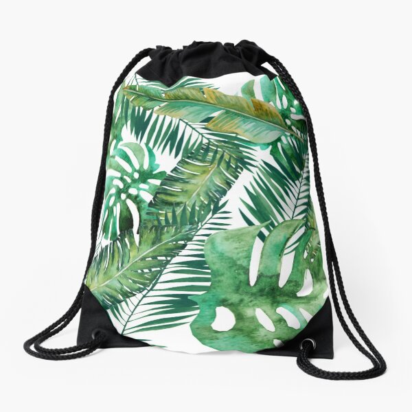 Item preview, Monstera Banana Palm Leaf designed and sold by Laura Lise Wong.