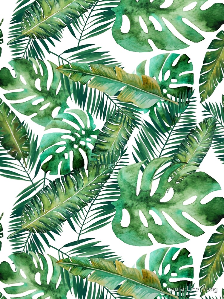 Monstera Banana Palm Leaf by crazycanonmom