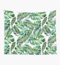Monstera Banana Palm Leaf Wall Tapestry