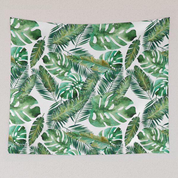 Item preview, Monstera Banana Palm Leaf designed and sold by Laura Lise Wong.