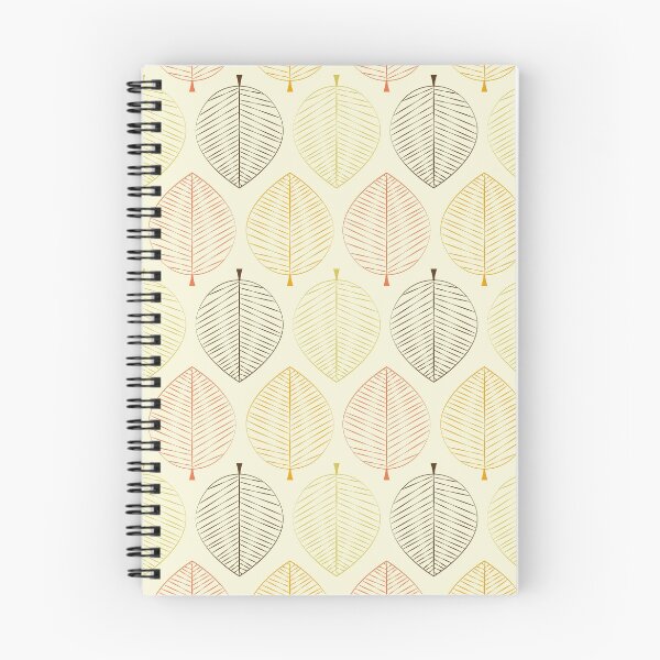 Item preview, Mid century modern fall leaves designed and sold by RoofdogMedia.