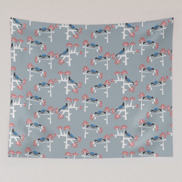 Item preview, Tui & Pohutukawa designed and sold by MeredithWatson.