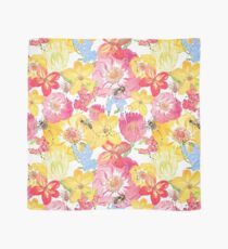 Honey Bee Floral Seamless Pattern Tuch