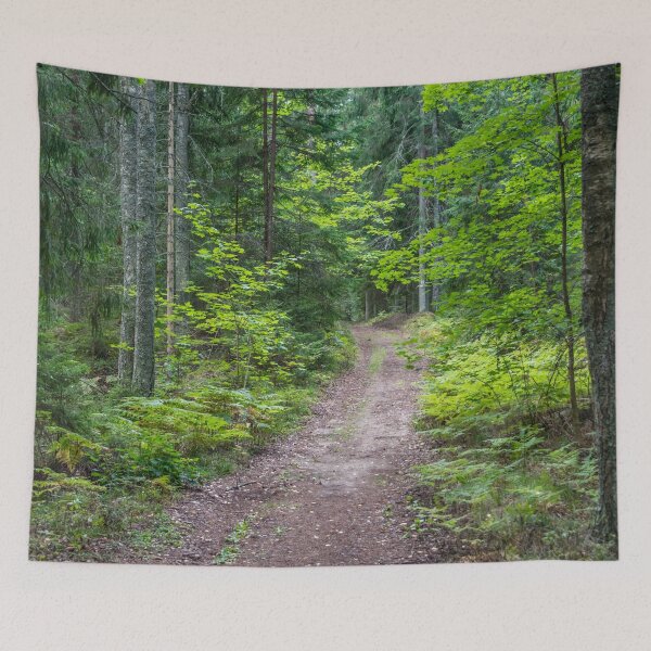 Item preview, Hiking Trail in a Deep Green Forest designed and sold by Jon Shore.
