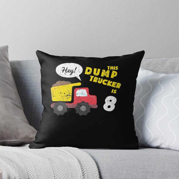 Item preview, 8th Birthday Shirt Kids Dump Truck Shirt Constuction Truck (1) designed and sold by shoppzee.