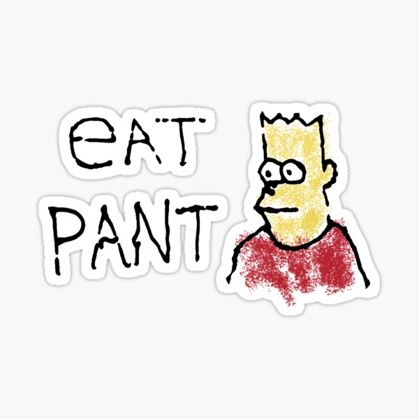 Eat Pant Stickers Redbubble - possibly pajamas in 2020 roblox roblox pictures decal design