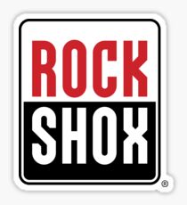rock shox bike Sticker