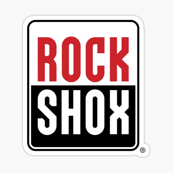 rock shox bike Sticker
