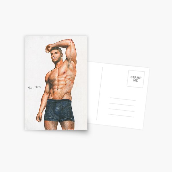 Sportsmen Postcard