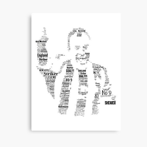 Alan Shearer - Newcastle United Legend Canvas Print