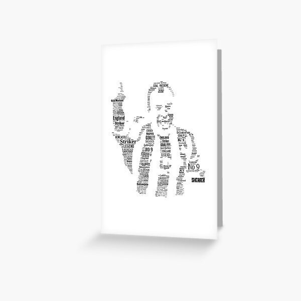 Alan Shearer - Newcastle United Legend Greeting Card