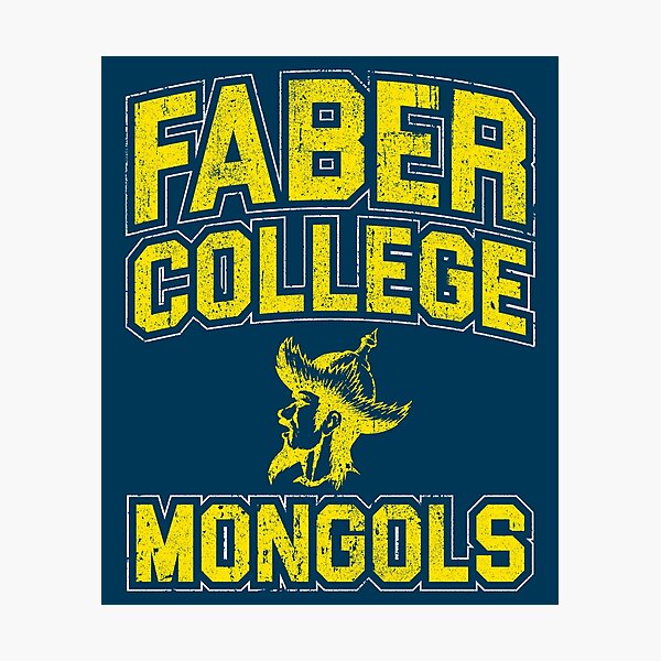 Faber College Mongols Photographic Print