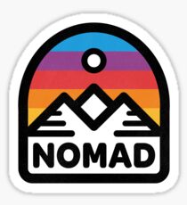 Nomad Mountain Sunrise Sticker