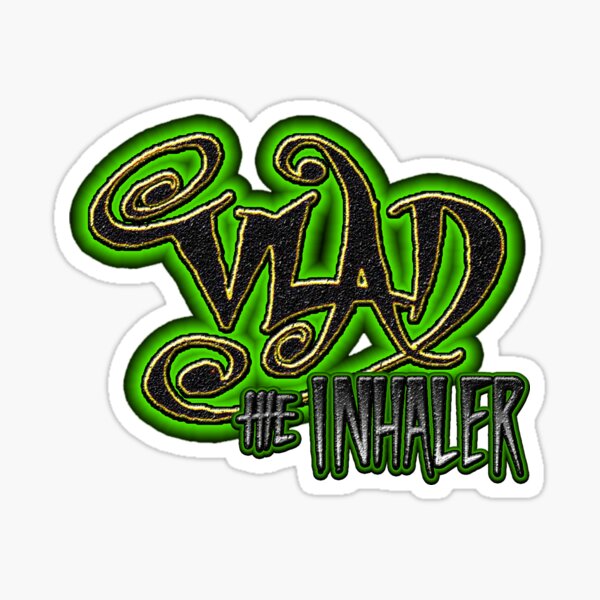 Vlad The Inhaler Band Logo Sticker
