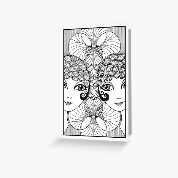 Showgirls Greeting Card