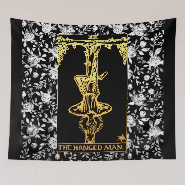 Item preview, Floral Tarot Print - The Hanged Man designed and sold by Annalee Beer.