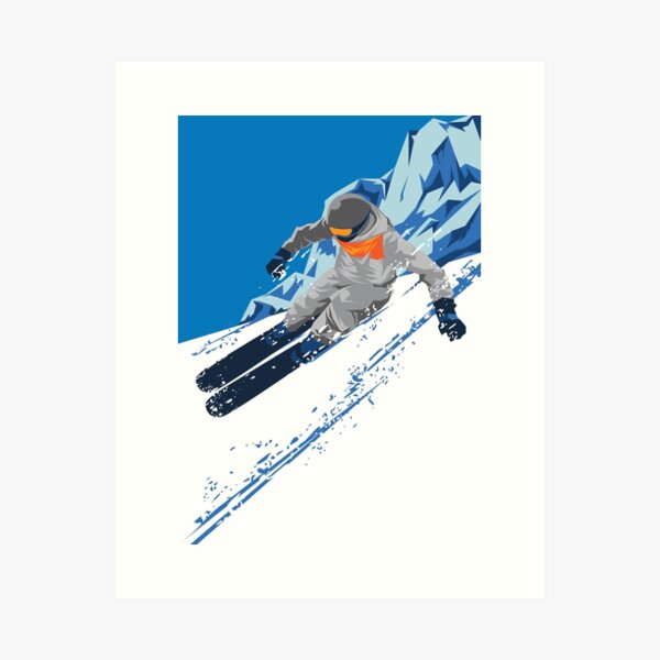 Artikel-Vorschau von Ski Alpin Skifahren Skifahrer Ski Wintersport, designt und verkauft von scooterbaby.