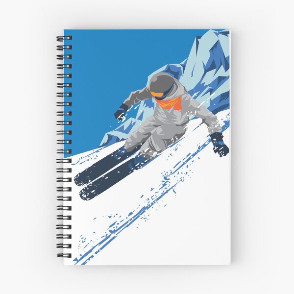 Item preview, Downhill Skiing Snow Skier Ski Winter Sports designed and sold by scooterbaby.