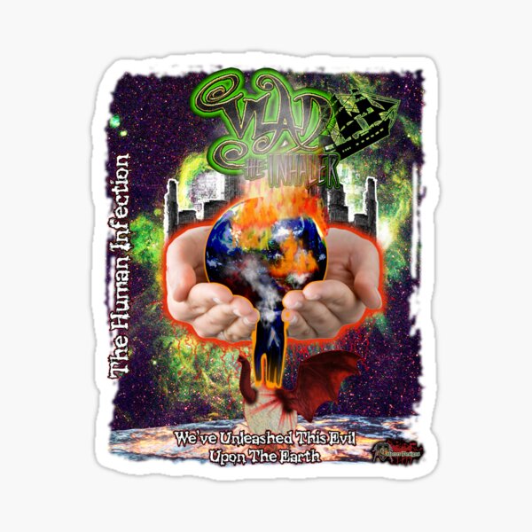 Vlad The Inhaler: Human Infection Sticker