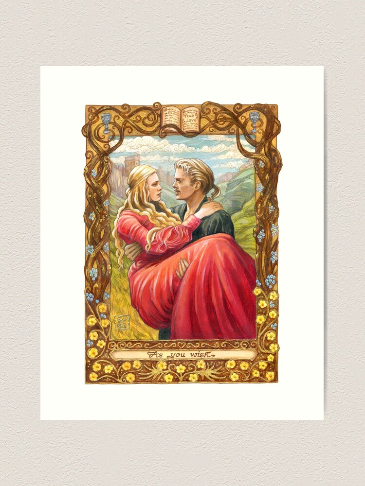 Alternate view of Princess Bride Art Print
