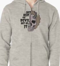 Bob Ross Zipped Hoodie