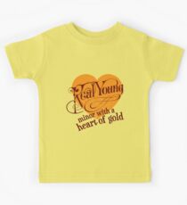 Real Young Minor with a Heart of Gold by lilterra.com Kids Tee