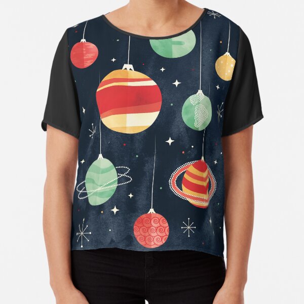 Joy to the Universe Chiffon Top