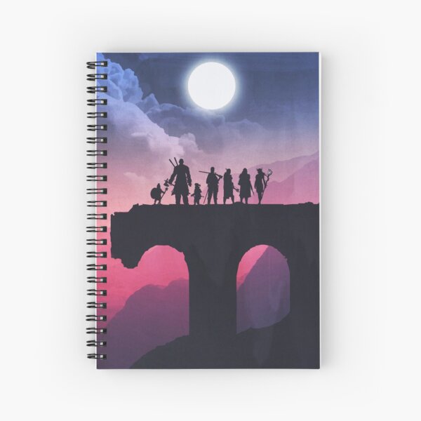 Vox Machina Spiral Notebook