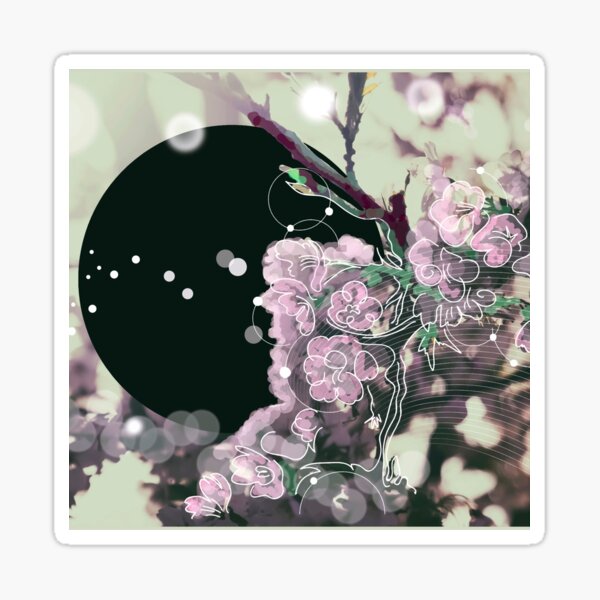 Birth and Death, Day and Night Sticker