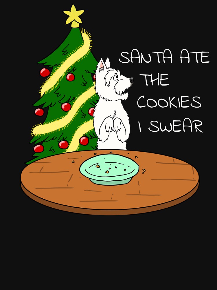 westie christmas shirt