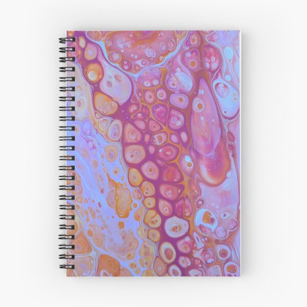 Item preview, Pink, White and Orange Flow designed and sold by Rebecca-Art.