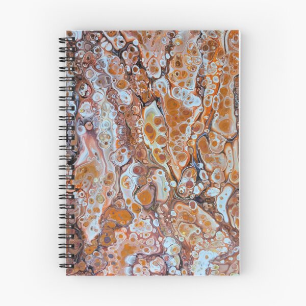 Item preview, Orange and Brown Flow designed and sold by Rebecca-Art.