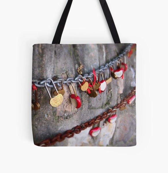 Love Lock - Penang Hill #walkingaround Tote Bag by Ciel Blu - Mobile Prints