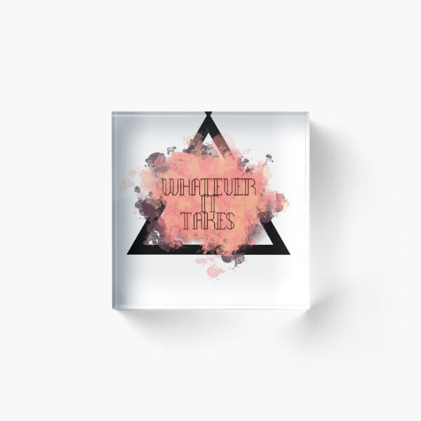 Imagine Dragons - Whatever it takes Acrylic Block