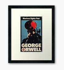 1984 Penguin Book Cover Framed Print