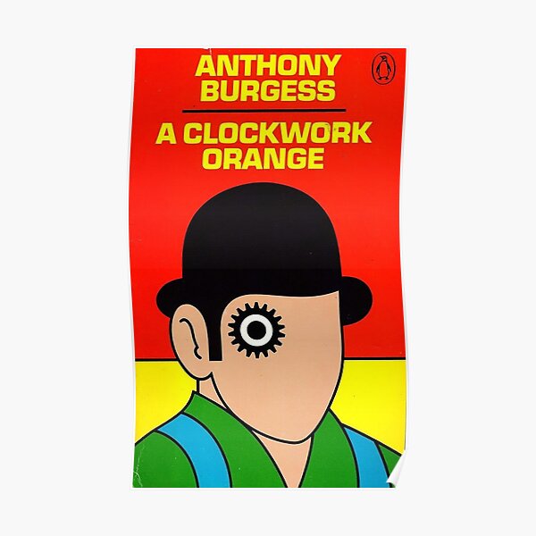 Eine Uhrwerk Orange Pinguin Abdeckung Poster
