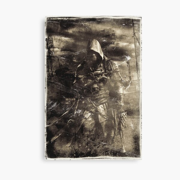 Old Pirate Canvas Print