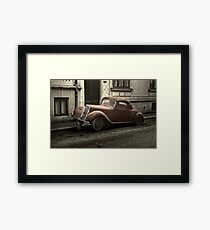Car: A Portrait Framed Print