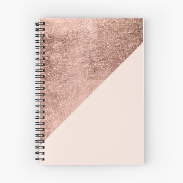 Item preview, Minimalist blush pink rose gold color block geometric designed and sold by GirlyTrend.