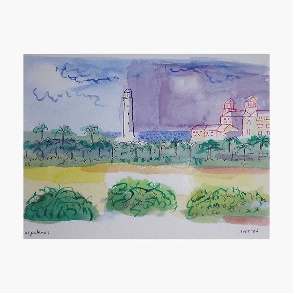 Maspalomas lighthouse Photographic Print