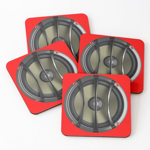 Item preview, All about the Bass - Super Extreme Sound - Music T-Shirt -Sexy Red Speaker designed and sold by deanworld.
