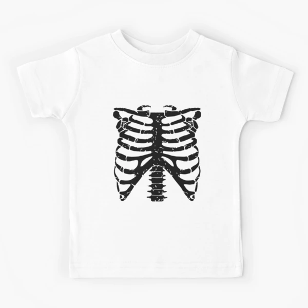 Skeleton ribcage Halloween Greeting Card by tarek25