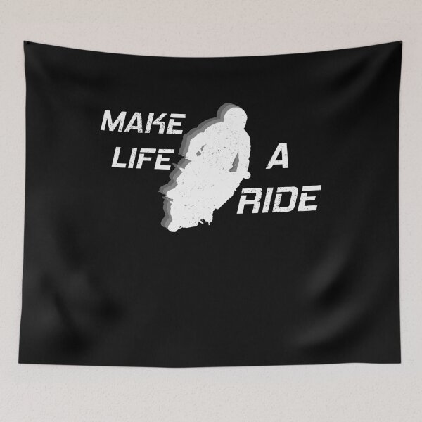Item preview, Motorcycle Make Life a Ride designed and sold by mtsdesign.