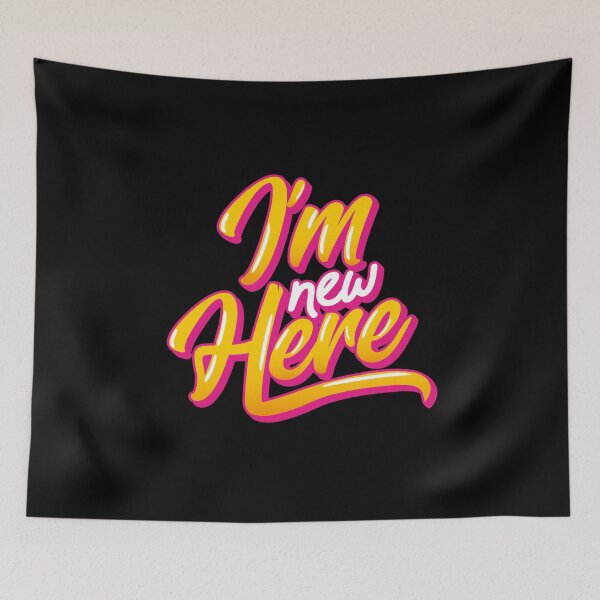 Item preview, I'm New Here (v1) designed and sold by BlueRockDesigns.