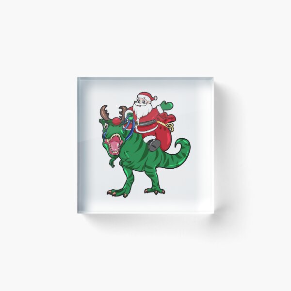 Item preview, Dinosaur Santa Claus designed and sold by Moonpie90.