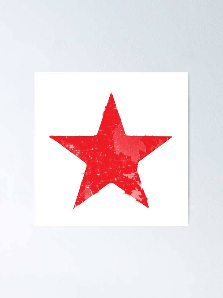 Personlig median Siege Russian soviet communist WW2 Red star emblem" Poster for Sale by BetterDIY  | Redbubble