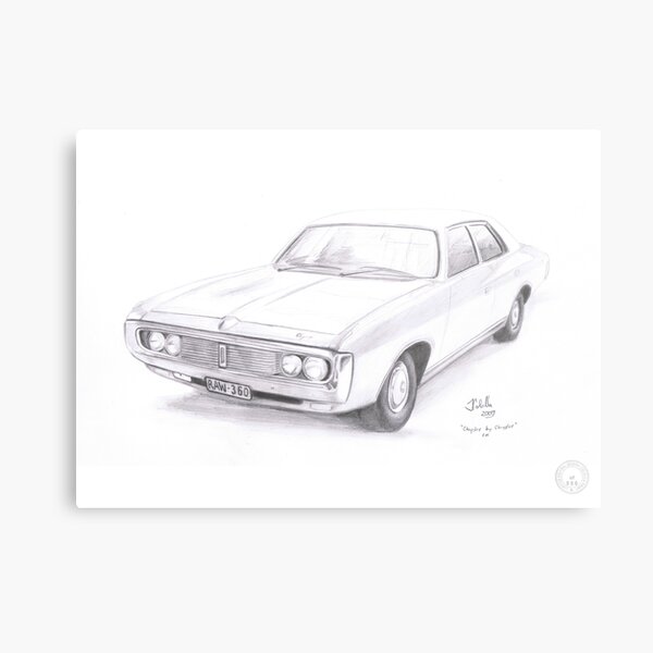 Chrysler by Chrysler Metal Print
