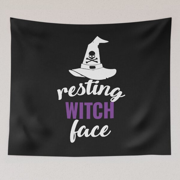 Item preview, resting witch face designed and sold by tarek25.