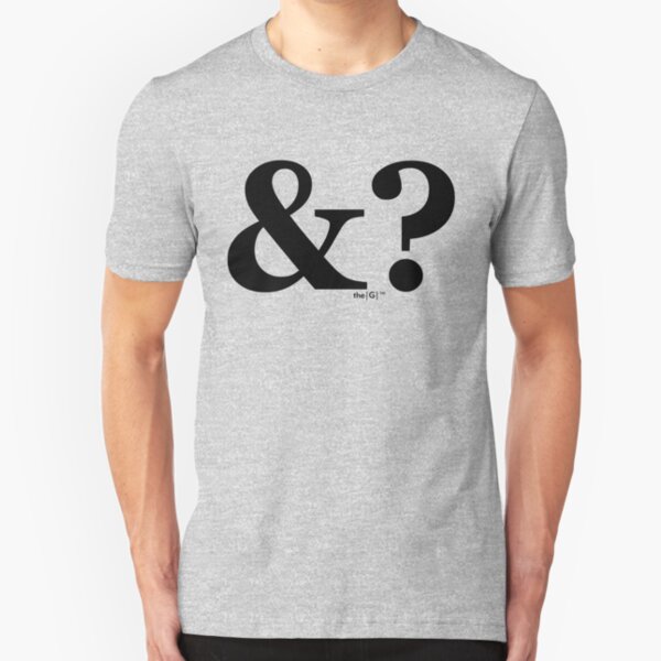 &? Slim Fit T-Shirt