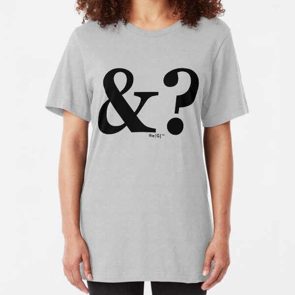 &? Slim Fit T-Shirt